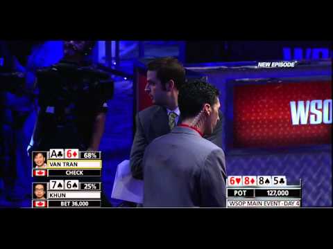 WSOP 2012 E11 - Main Event Day 4