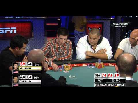 WSOP 2012 E08 - Main Event Day 3